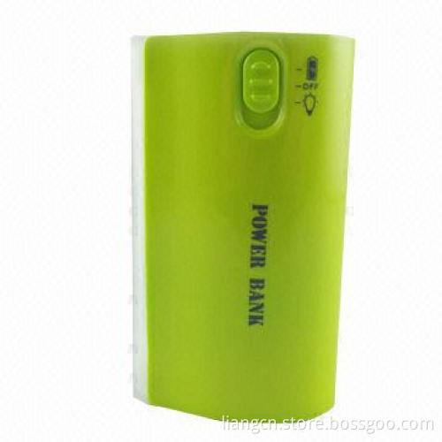 Colorful flashlight power bank
